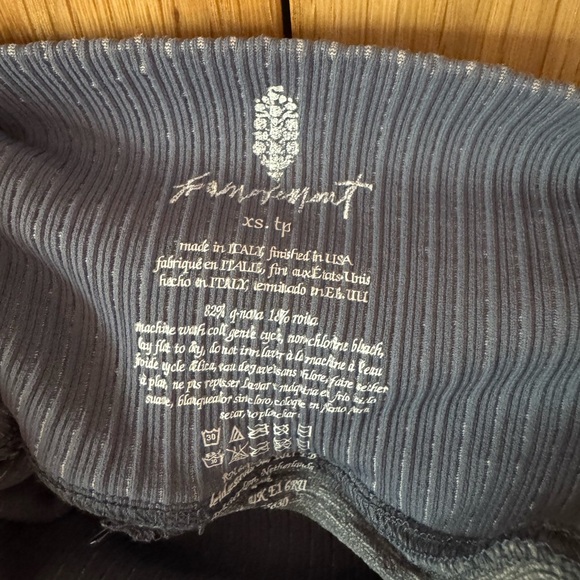 FP Movement by Free People Gray and Blue Leggings - Picture 2 of 3